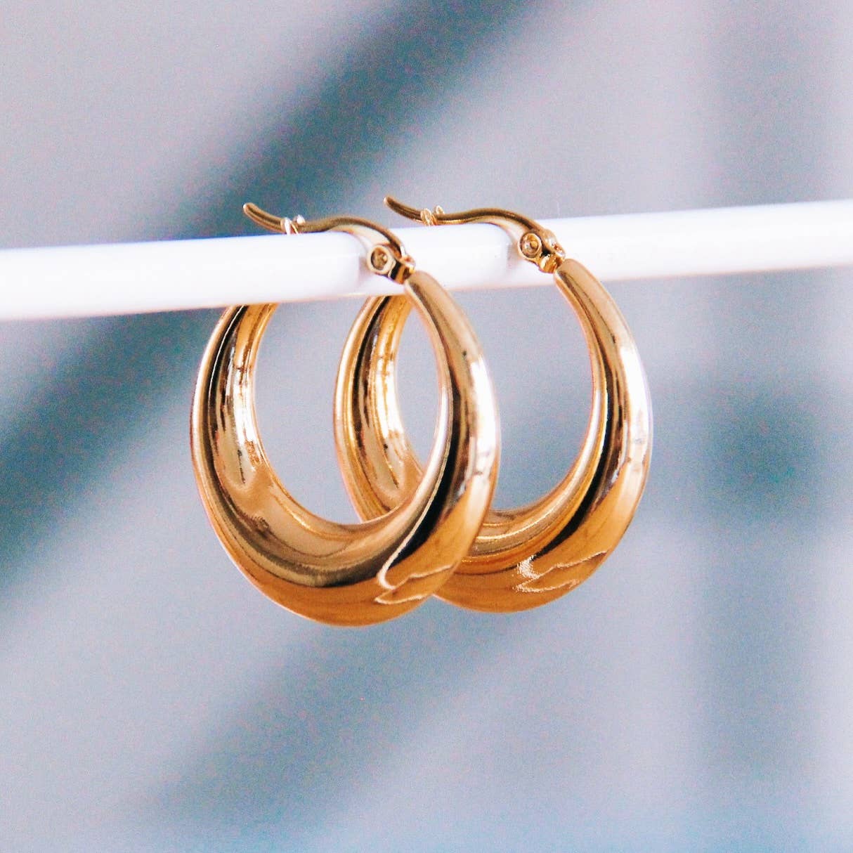 Creole earrings